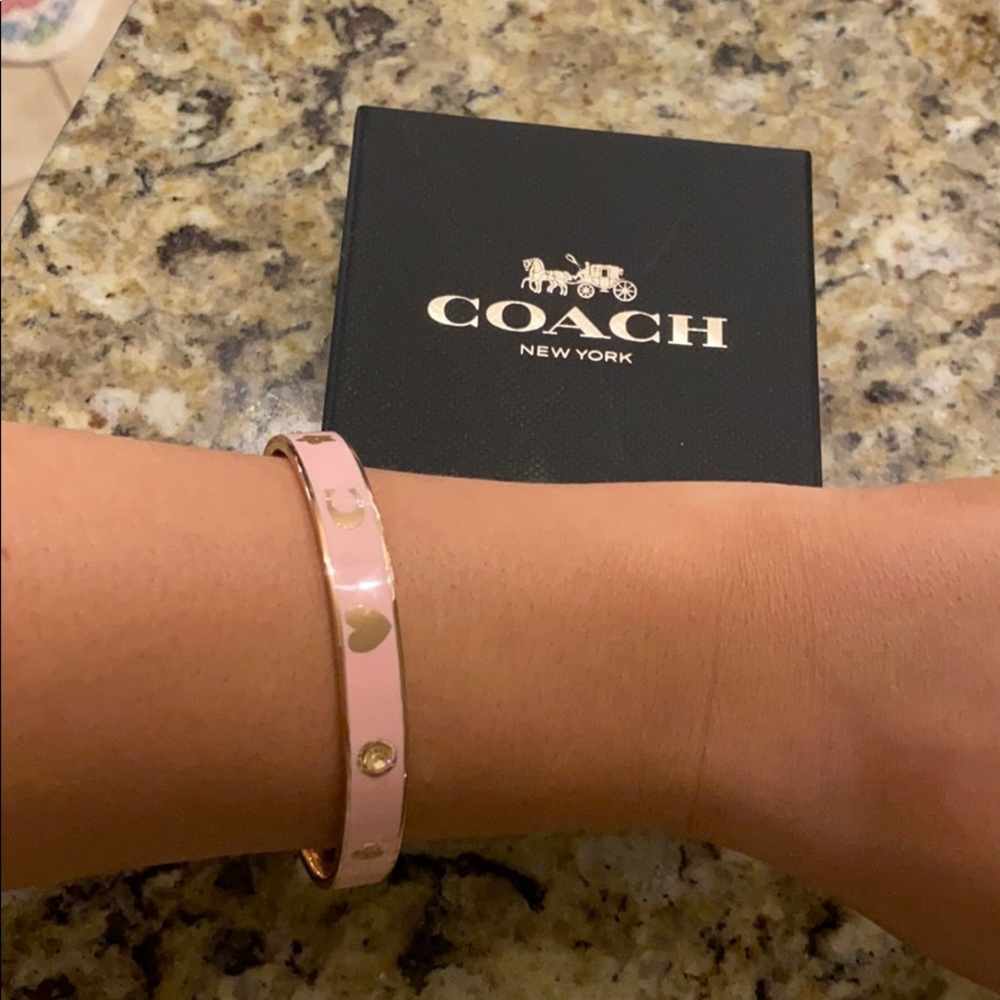 Pink coach bangle - Picture 4 of 4